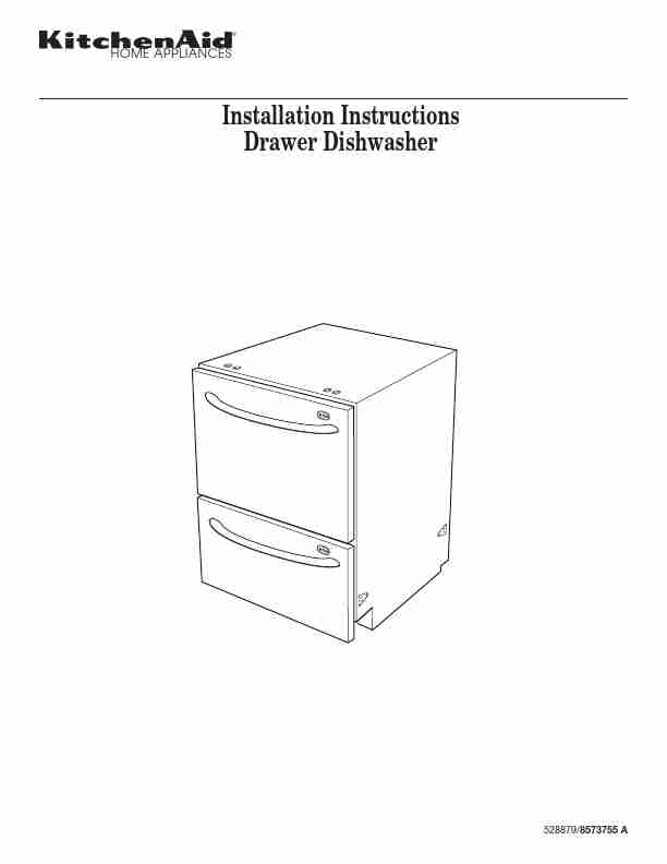 KitchenAid Dishwasher 8573755 A-page_pdf